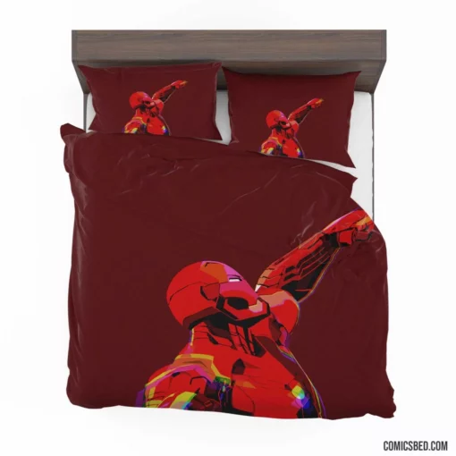 Iron Man Tony Stark Legendary Odyssey Comic Bedding Set 1