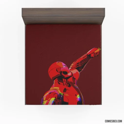 Iron Man Tony Stark Legendary Odyssey Comic Fitted Sheet 1