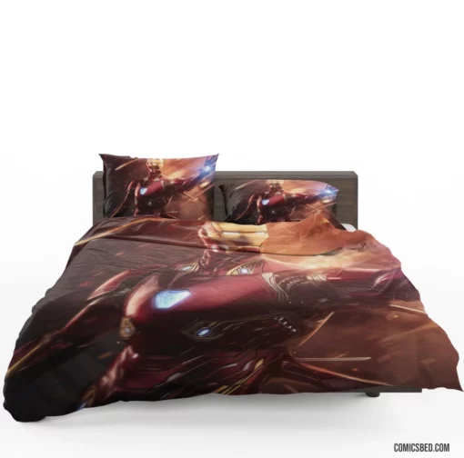 Iron Man Tony Stark Odyssey Comic Bedding Set