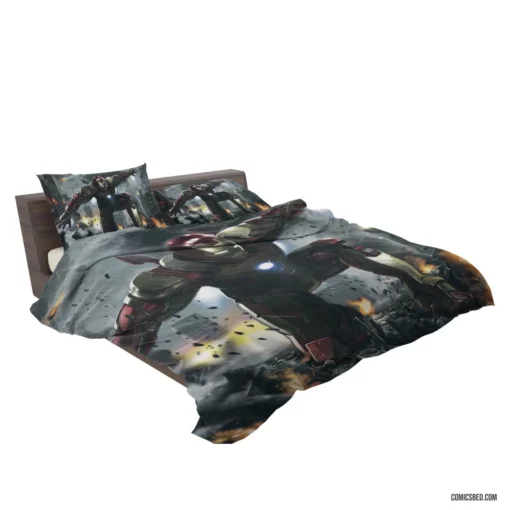 Iron Man Tony Stark Perpetual Legacy Comic Bedding Set 2