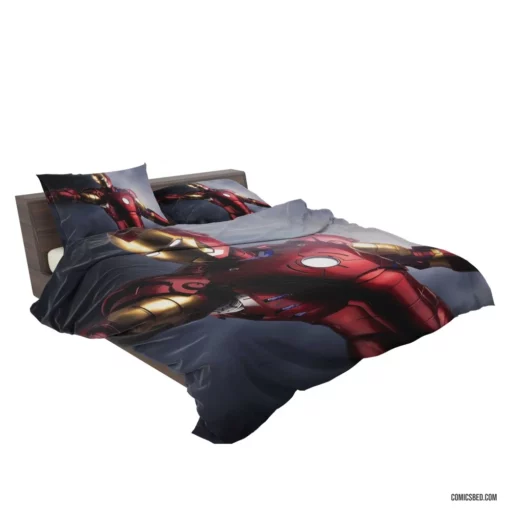 Iron Man Tony Stark Timeless Story Comic Bedding Set 2