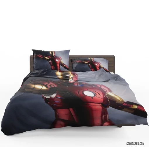 Iron Man Tony Stark Timeless Story Comic Bedding Set