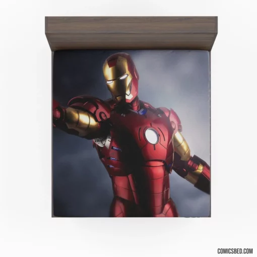 Iron Man Tony Stark Timeless Story Comic Fitted Sheet 1