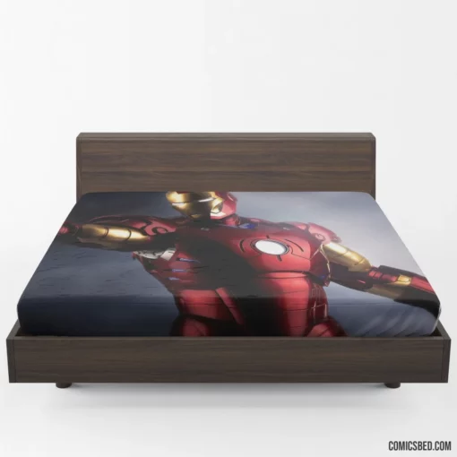 Iron Man Tony Stark Timeless Story Comic Fitted Sheet