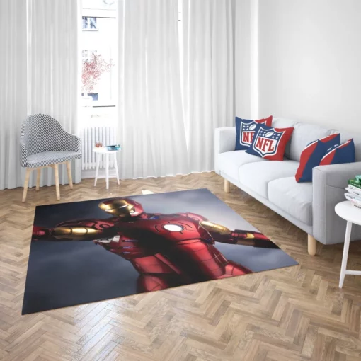 Iron Man Tony Stark Timeless Story Comic Rug 2