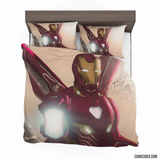 Iron Man Tony Stark Valiant Path Comic Bedding Set 1