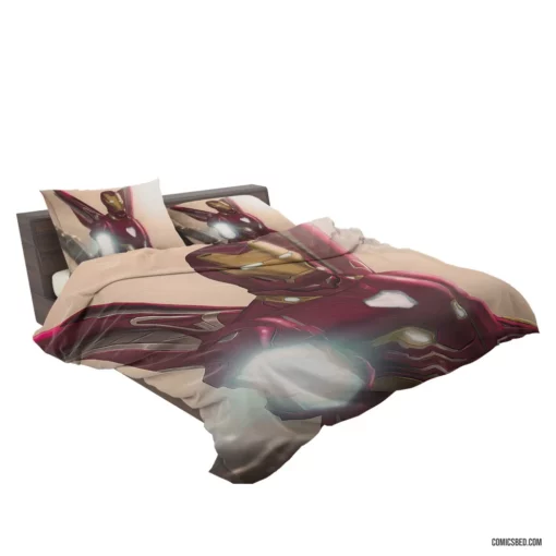 Iron Man Tony Stark Valiant Path Comic Bedding Set 2