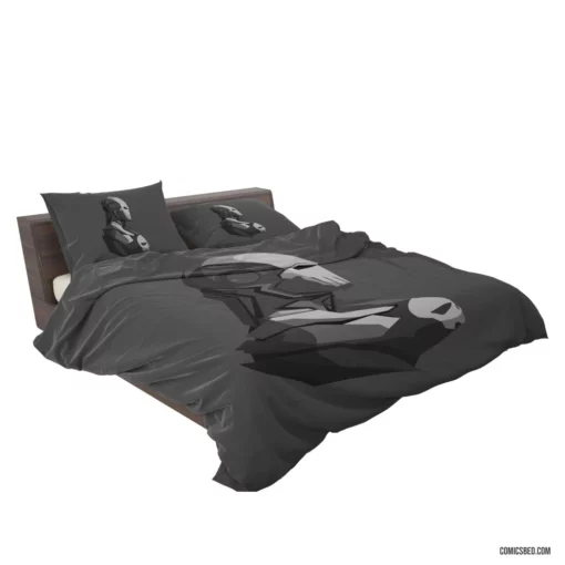 Iron Punisher Vigilante Justice Comic Bedding Set 2