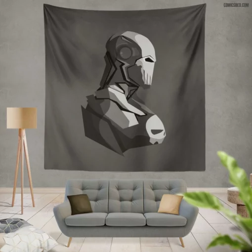 Iron Punisher Vigilante Justice Comic Wall Tapestry