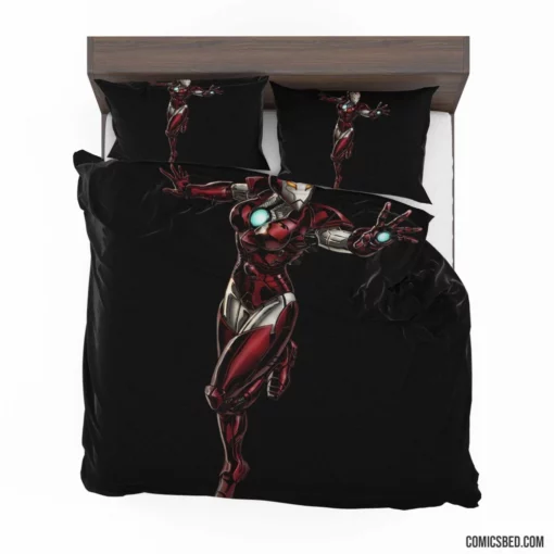 Iron Woman Comics Rescue Pepper Potts Marvel Bedding Set 1