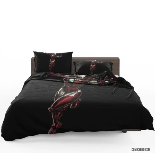 Iron Woman Comics Rescue Pepper Potts Marvel Bedding Set