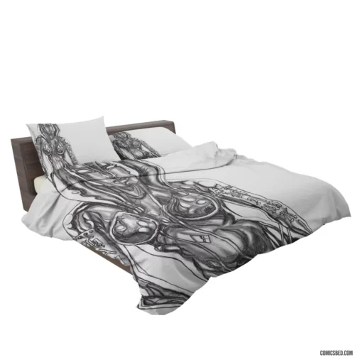 Jocasta Marvel Avengers Robotic Ally Comic Bedding Set 2