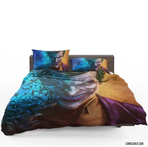 Joker Bat DC Chaotic Clown Comic Bedding Set