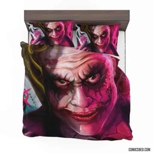 Joker Card Anarchy Symbol DC Trickster Comic Bedding Set 1