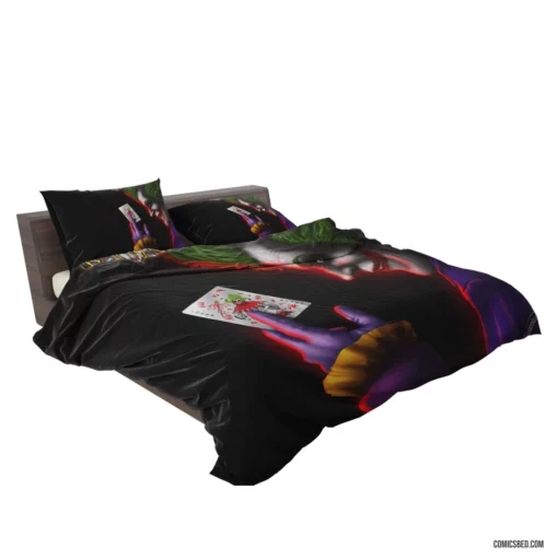 Joker Chaos Gotham Mad Villain Comic Bedding Set 2