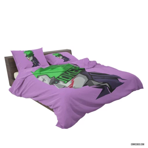 Joker Chaos and Mischief Comic Bedding Set 2