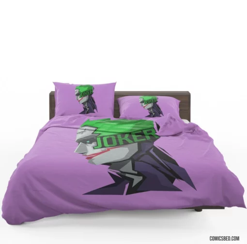 Joker Chaos and Mischief Comic Bedding Set