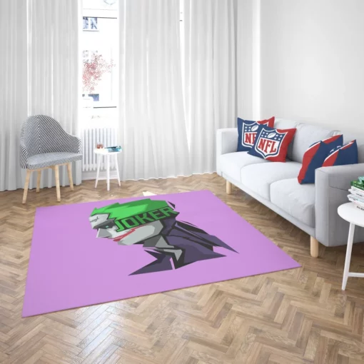 Joker Chaos and Mischief Comic Rug 2