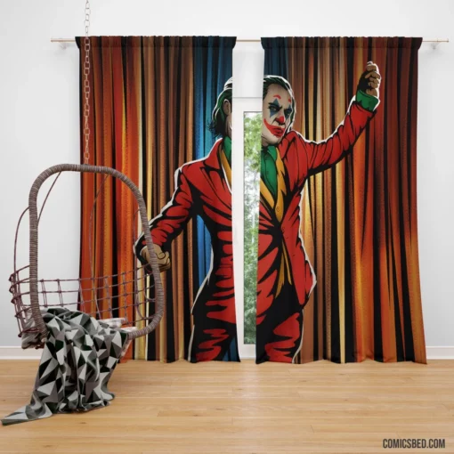 Joker Chronicles DC Clown Prince Comic Curtain