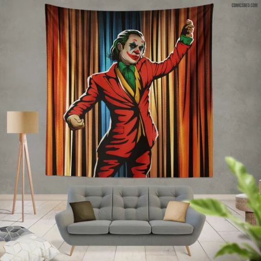 Joker Chronicles DC Clown Prince Comic Wall Tapestry