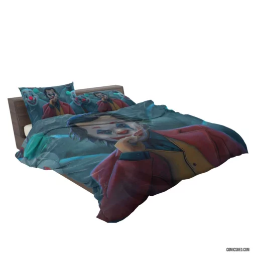 Joker Clown DC Chaotic Jester Comic Bedding Set 2