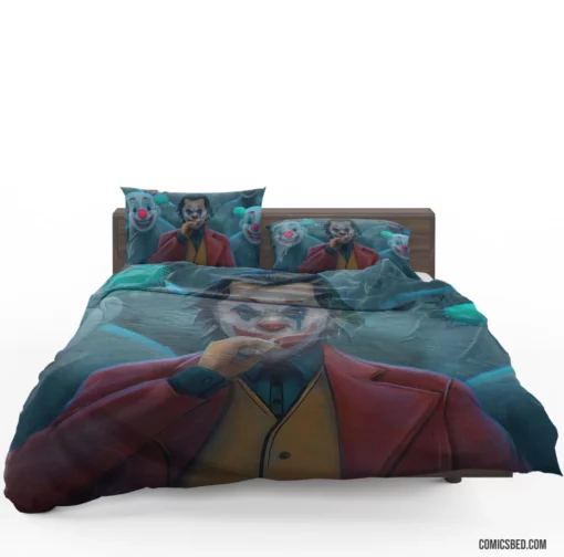 Joker Clown DC Chaotic Jester Comic Bedding Set