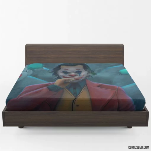 Joker Clown DC Chaotic Jester Comic Fitted Sheet