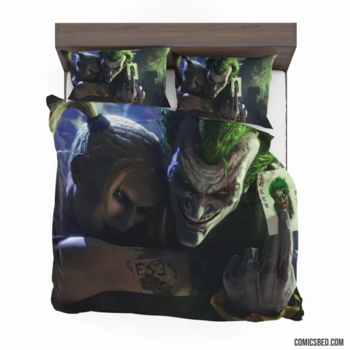 Joker Clown Prince of Chaos Comic Bedding Set 1