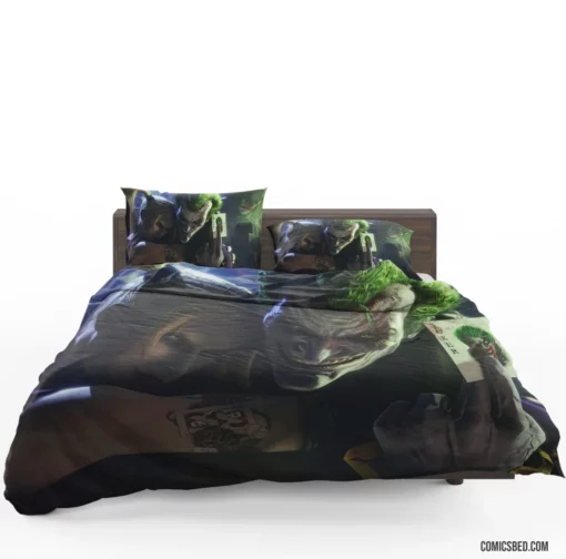 Joker Clown Prince of Chaos Comic Bedding Set