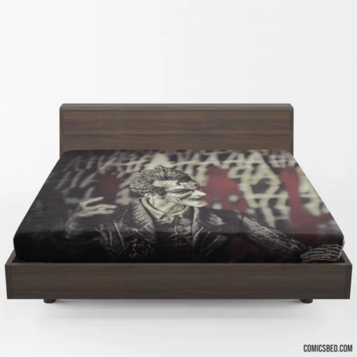 Joker Comic Villain Fitted Sheet