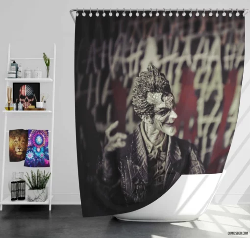 Joker Comic Villain Shower Curtain