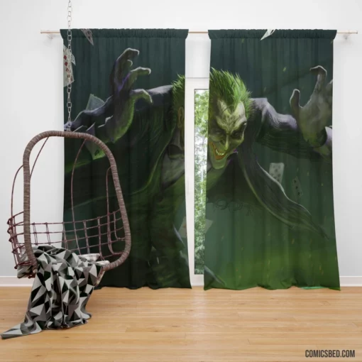 Joker DC Arch-Nemesis Comic Curtain