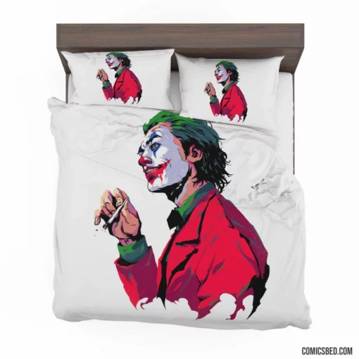 Joker DC Carnival of Chaos Comic Bedding Set 1