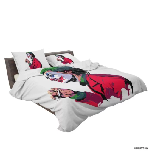 Joker DC Carnival of Chaos Comic Bedding Set 2