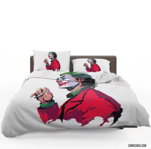 Joker DC Carnival of Chaos Comic Bedding Set