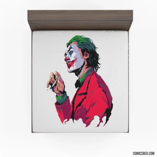 Joker DC Carnival of Chaos Comic Fitted Sheet 1