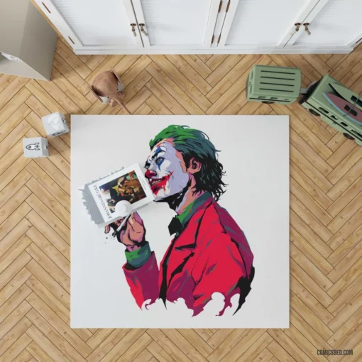 Joker DC Carnival of Chaos Comic Rug