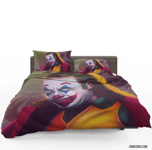 Joker DC Carnival of Confusion Comic Bedding Set