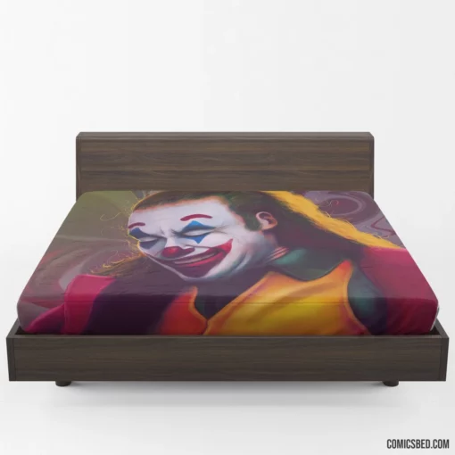 Joker DC Carnival of Confusion Comic Fitted Sheet