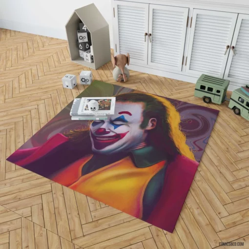 Joker DC Carnival of Confusion Comic Rug 1