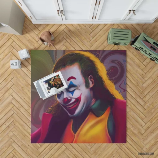 Joker DC Carnival of Confusion Comic Rug