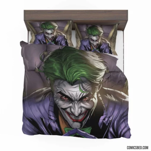 Joker DC Chaos Incarnate Comic Bedding Set 1