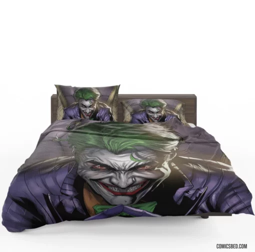 Joker DC Chaos Incarnate Comic Bedding Set