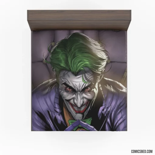 Joker DC Chaos Incarnate Comic Fitted Sheet 1