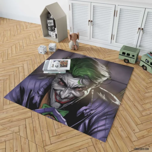 Joker DC Chaos Incarnate Comic Rug 1