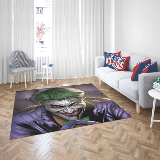 Joker DC Chaos Incarnate Comic Rug 2