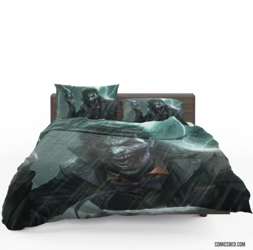 Joker DC Chaotic Chuckle Comic Bedding Set