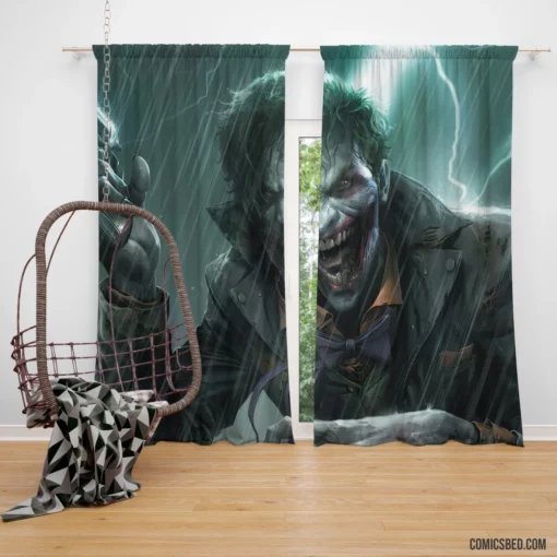 Joker DC Chaotic Chuckle Comic Curtain