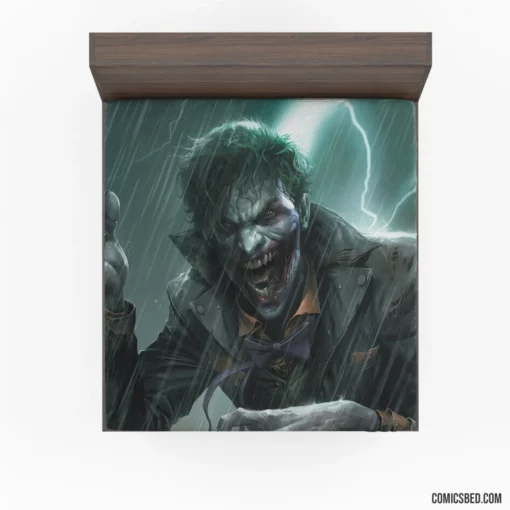 Joker DC Chaotic Chuckle Comic Fitted Sheet 1