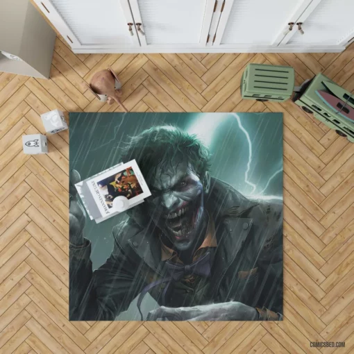 Joker DC Chaotic Chuckle Comic Rug